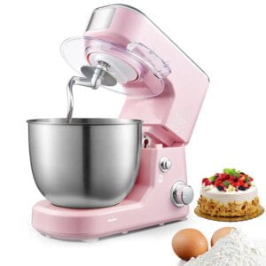 Impastatrice Pink 220V 5L 1000w farina pastella Impastatrice planetaria elettrica Impastatrice