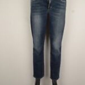 Jeans Liu Jo Pantalone Cotone Denim Slim Corto alla Caviglia Taglia W31 IT45