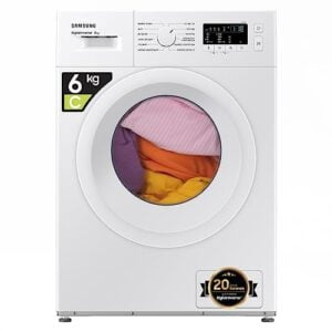 Samsung WW60A3120WE/ET Lavatrice Slim, Libera Installazione, 6 Kg, 1200 RPM, Vapore, Carica Frontale, 85 x 59.5 x 40 cm