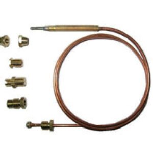 TERMOCOPPIA 60 CM CON RACCORDI UNIVERSALE PER CUCINA GAS FORNI CALDAIA