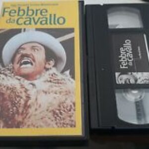 vhs Febbre da Cavallo Gigi Proietti Enrico Montesano l'Unità